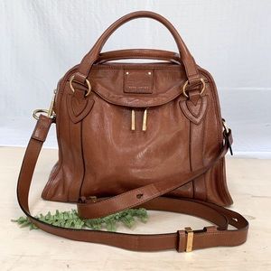 Marc Jacobs Classic Wellington Italian Leather Satchel